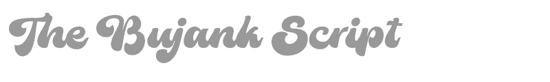 The Bujank Script